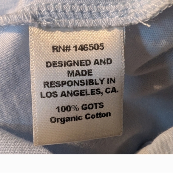 Light Blue La Relaxed Brand Bucking Horse Graphic Tee - Picture 7 of 7